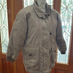 PREMIUM GOOSE DOWN BARN COAT STYLE VINTAGE EDDIE BAUER SZ: SM-MED EX CONDITION